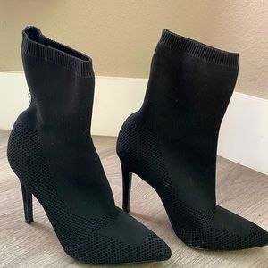 Sock boots stiletto